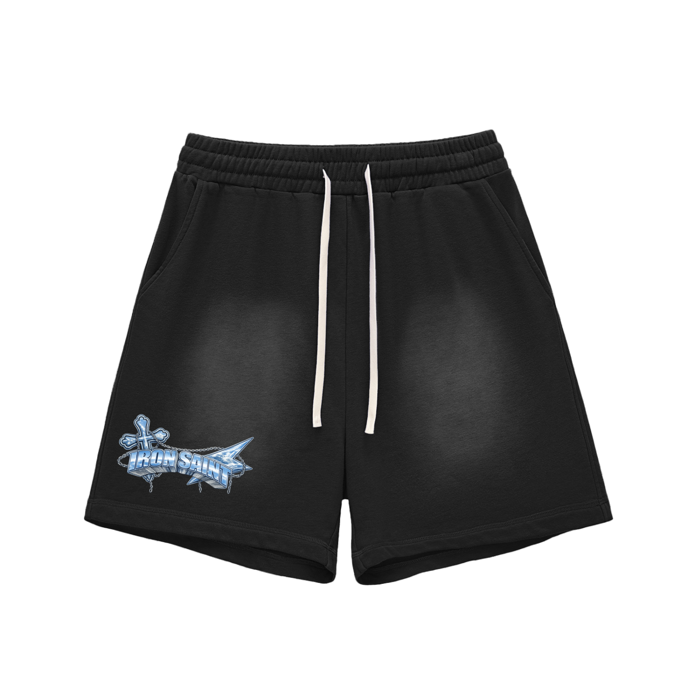 Iron Saint Sun Fade Cotton Shorts