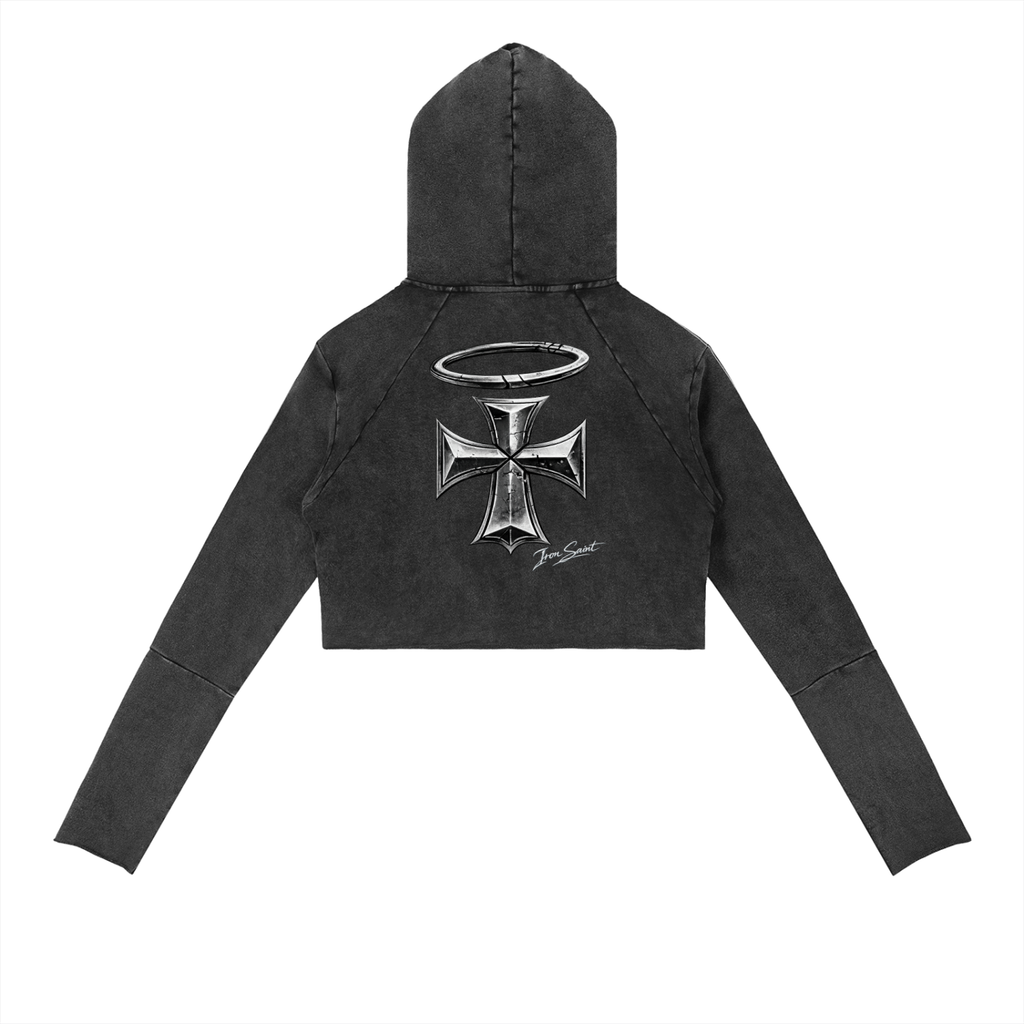 Iron Saint Vintage Washed Raw Edge Hoodie