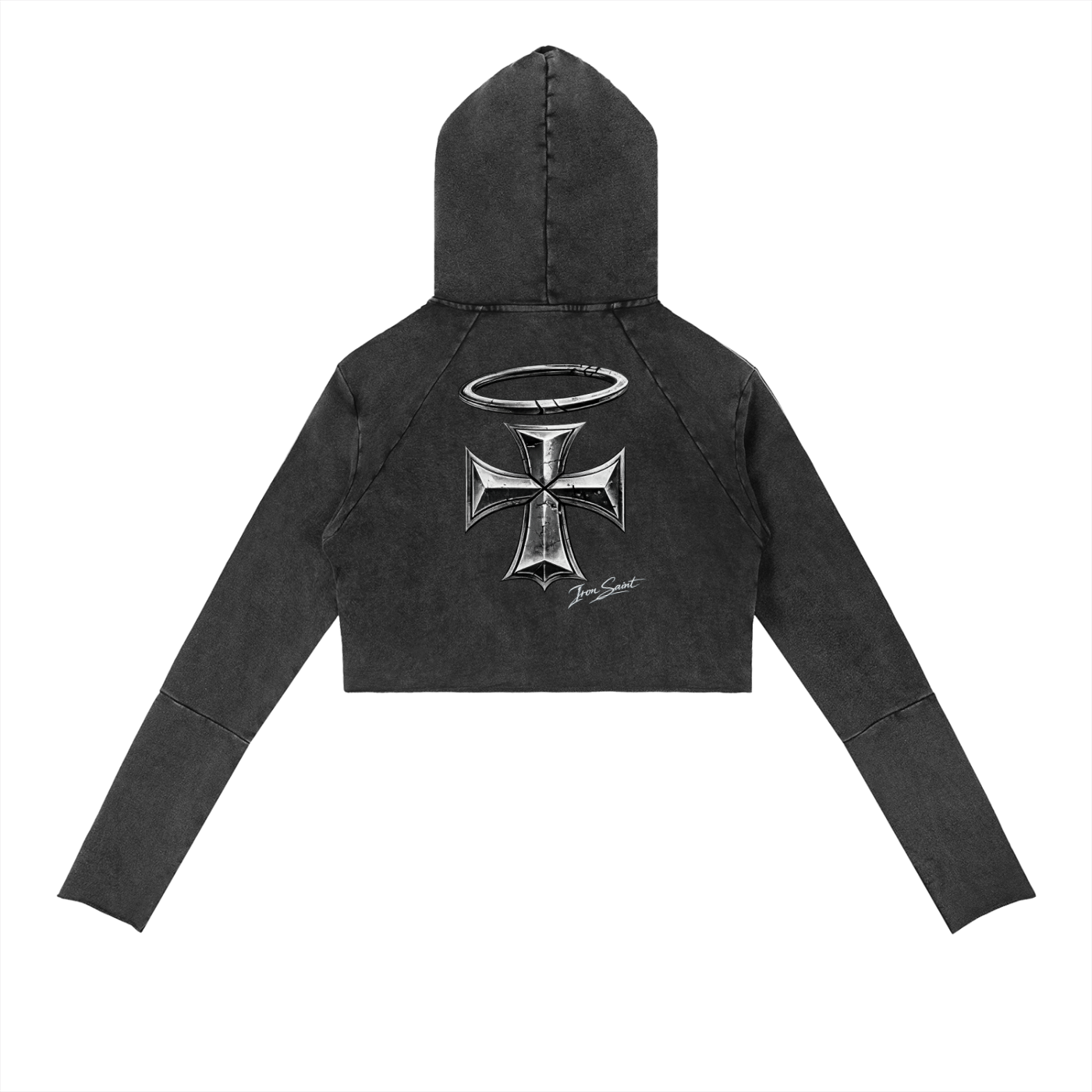 Iron Saint Vintage Washed Raw Edge Hoodie