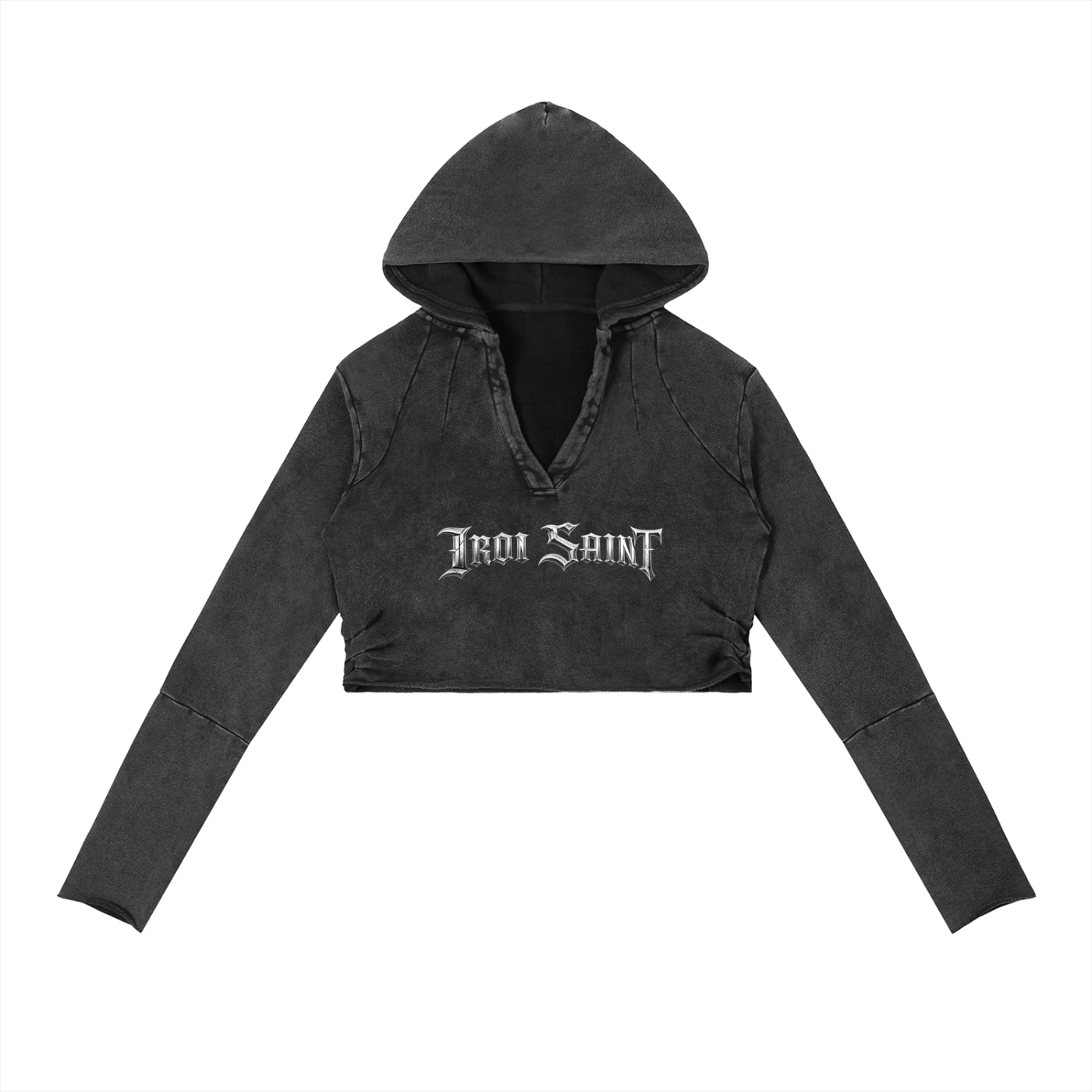 Iron Saint Vintage Washed Raw Edge Hoodie