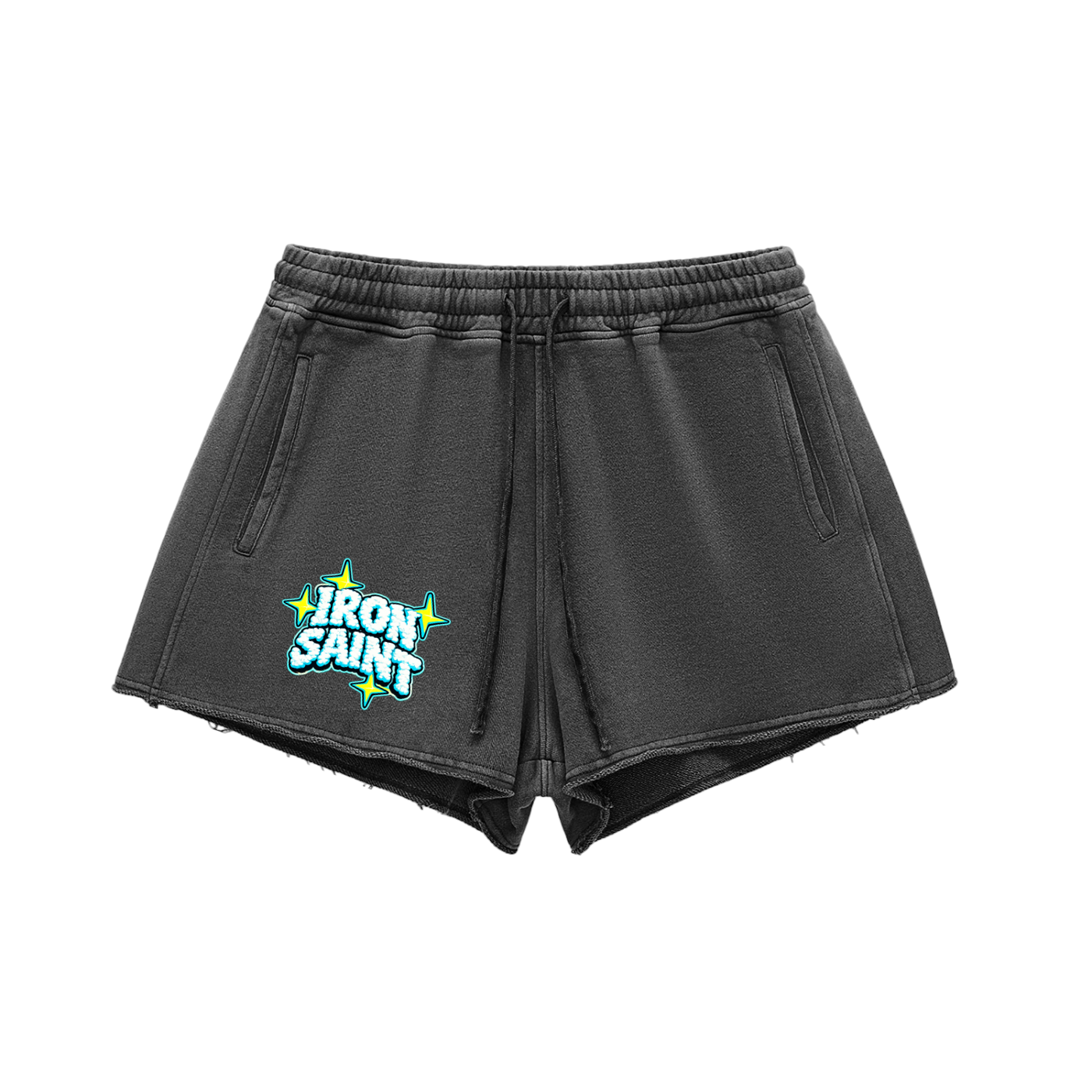 Iron Saint Women Drawstring Shorts