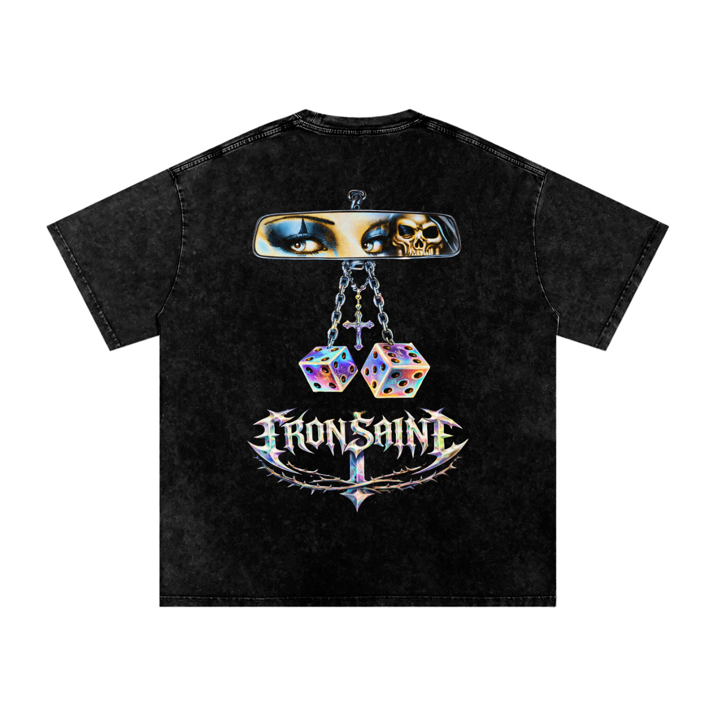 Iron Saint Snow Washed Oversized Cotton T-Shirt