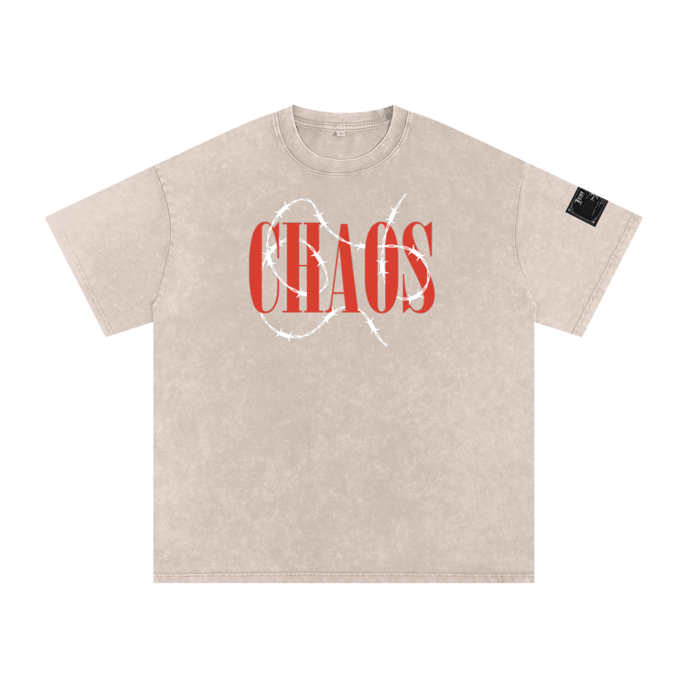 Iron Saint Snow Washed Oversized Cotton T-Shirt