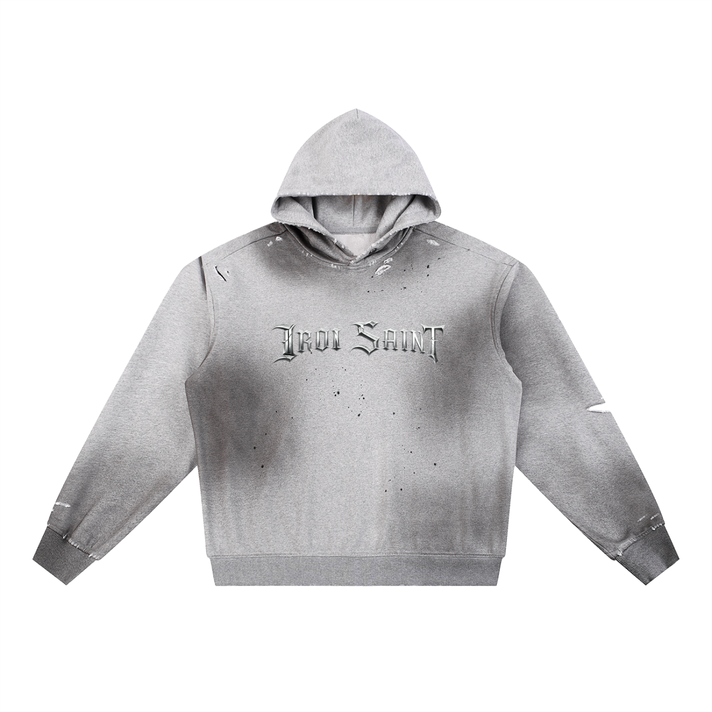Iron Saint Sun Fade Frayed Fleece Hoodie