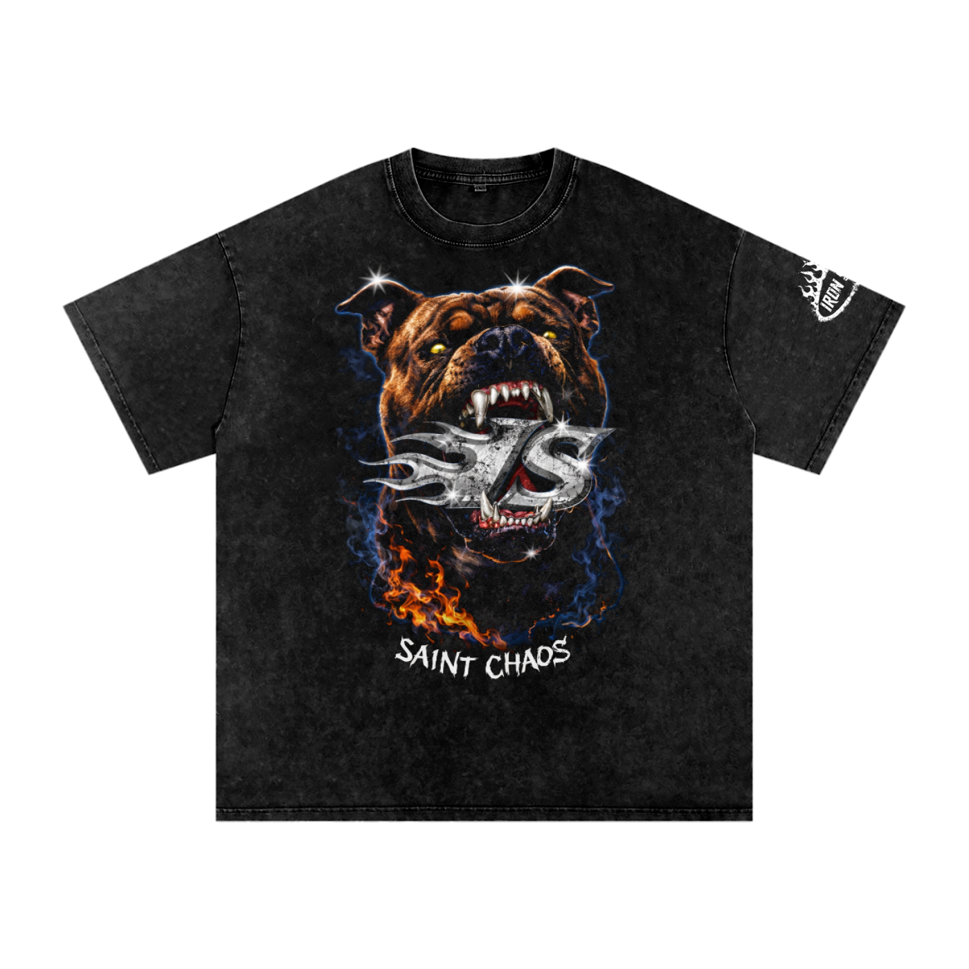 Iron Saint Snow Washed Oversized Cotton T-Shirt